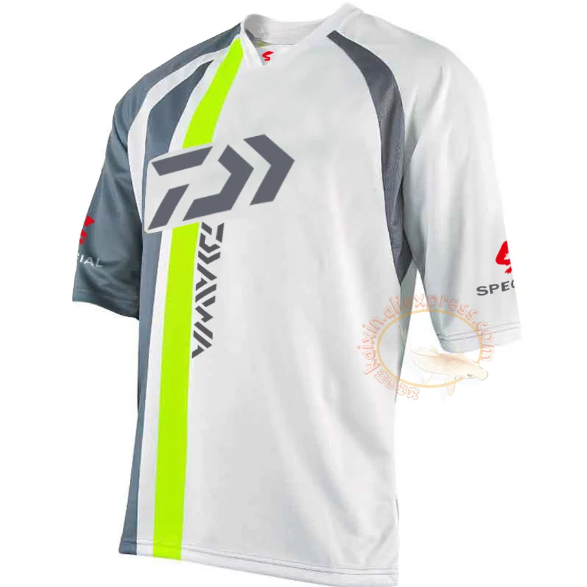 

2021 Daiwa Quick Dry Breathable Anti-UV Fishing Shirt Outdoor Sport Clothing Women Running Hiking T-Shirt Fishing Clothes