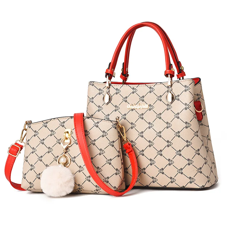 

Handbag Ladies 2020 New Fashion Women's Bag Two-piece Suit Wild Soft Female Spring and Summer Crossbody Bag Purses and Handbags