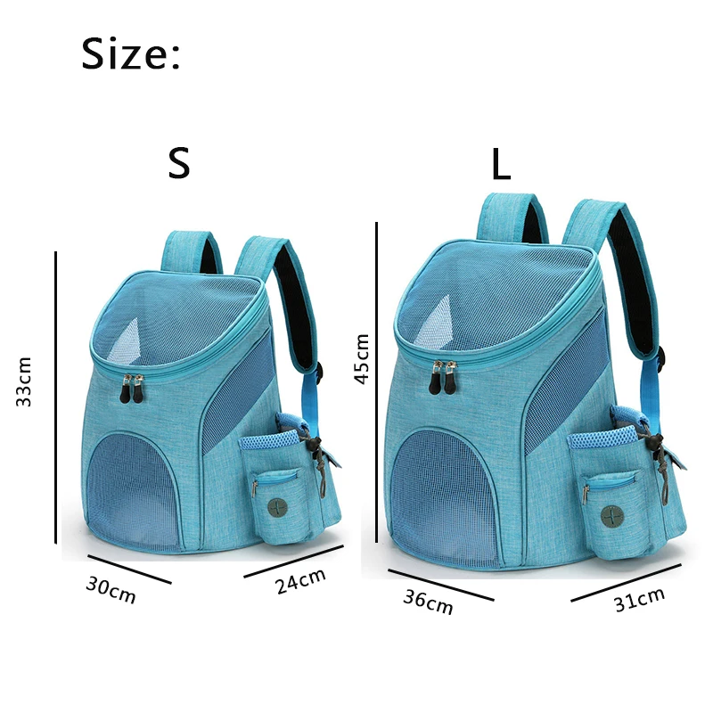 Высококачественная уличная сумка для переноски питомцев рюкзак собак дышащий