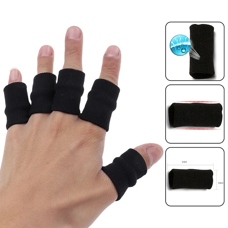 5 шт./компл. эластичные спортивные рукава для пальцев артрит защита баскетбола