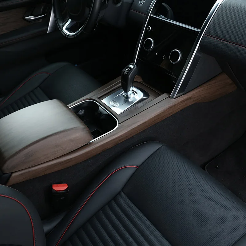

For Land Rover Discovery Sport 2020 Interior Details ABS Carbon Fiber Central Control Side Decorative Panel Car Accessories