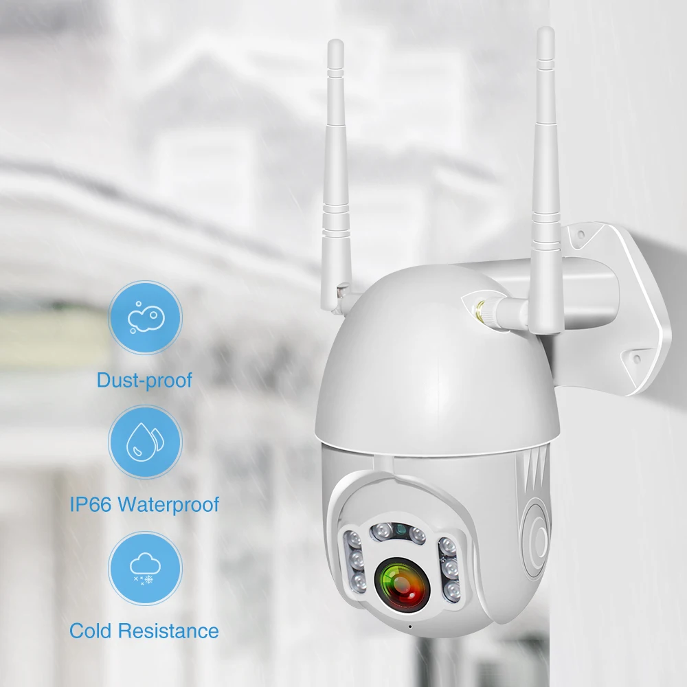 LOOSAFE 2MP домашней беспроводной безопасности Smart Батарея Товары теле и