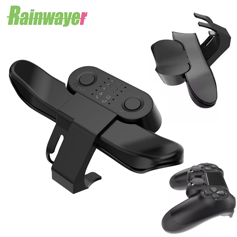 

Extended Gamepad Back Button Attachment Joystick Rear Button With Turbo Key Adapter Only For PS4 2nd Generation Handle
