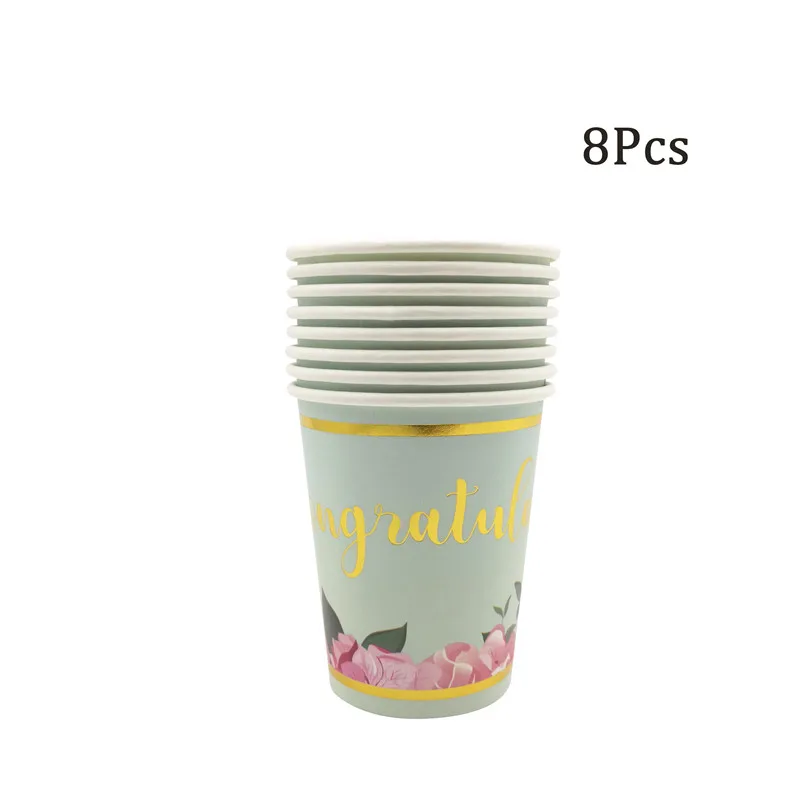 Chicinlife одноразовая посуда для свадебной вечеринки мистер миссис планшетоны с