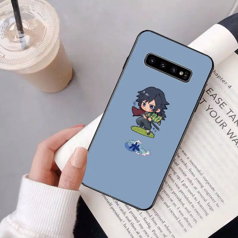 

Slayer Kimetsu No Yaiba Phone Case Luxury Brand Case For Samsung Galaxy S8 S9 S10e S20 PLUS J6 J600 Cases Cover