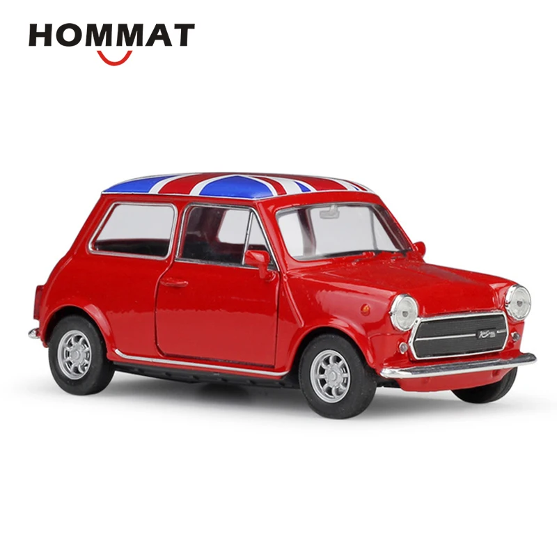 HOMMAT масштаб 1:36 винтажный мини медный 1300 игрушечный автомобиль модель из сплава