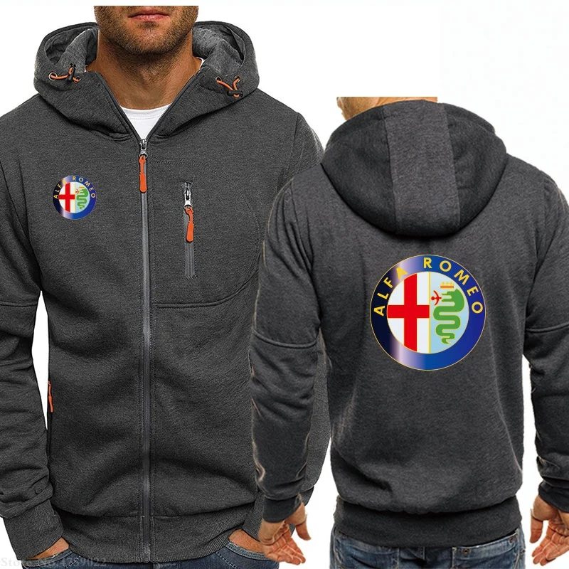 Новый 6 видов цветов Для мужчин толстовки Alfa Romeo толстовка с принтом Толстовка