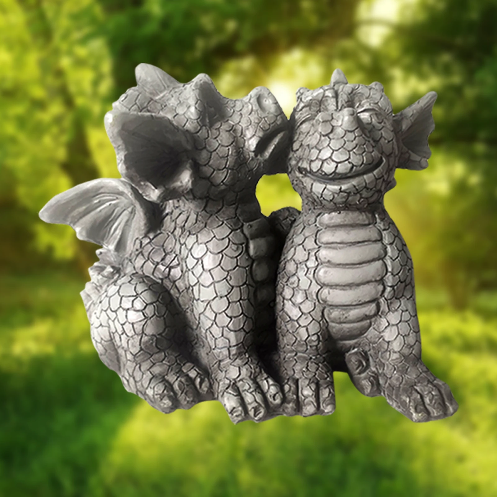 

Couple Dragon Statue Crafts Decoration Outdoor Garden home living room Decorative Garden Lovers Dragon Ornament Sculpture