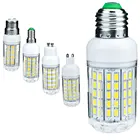 E27 GU10 светодиодный кукурузный Светильник лампы E14 B22 G9 Точечный светильник s 6 Вт-25 Вт домашний белый стол лампы Освещение в помещении светильник ing ампулы AC 110V 220V 230V 240V