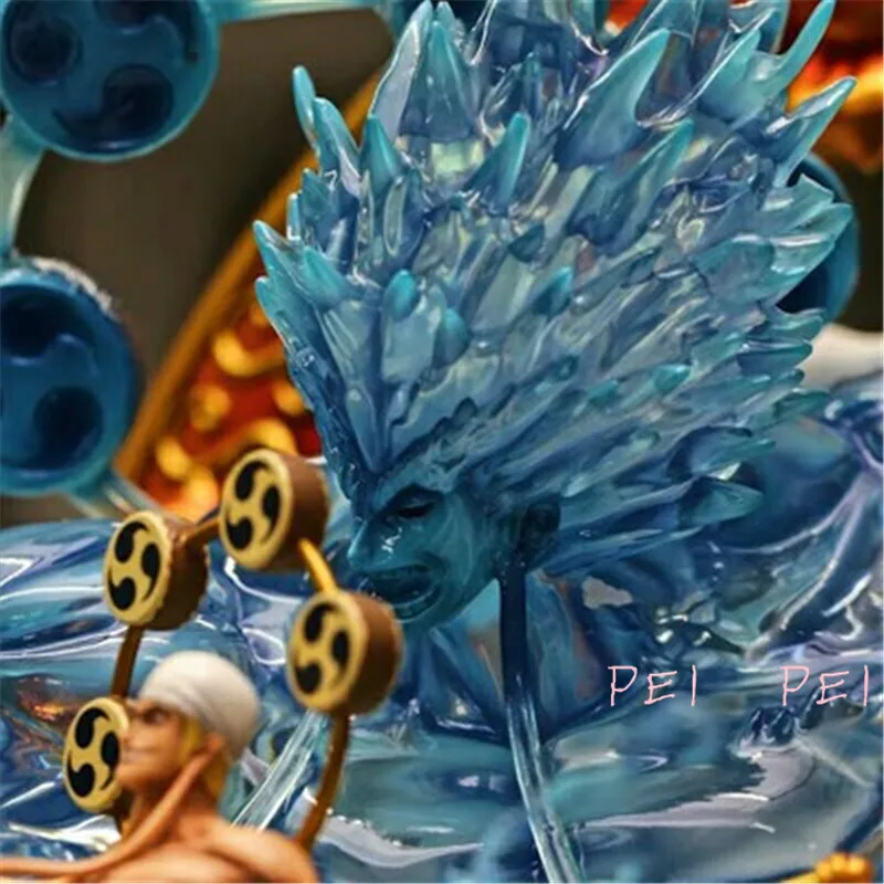 ONE PIECE Sky Piea Enel полноразмерная портретная Мужская футболка с тором статуя из смолы GK Art Craft фигурка Коллекционная модель игрушки P1613