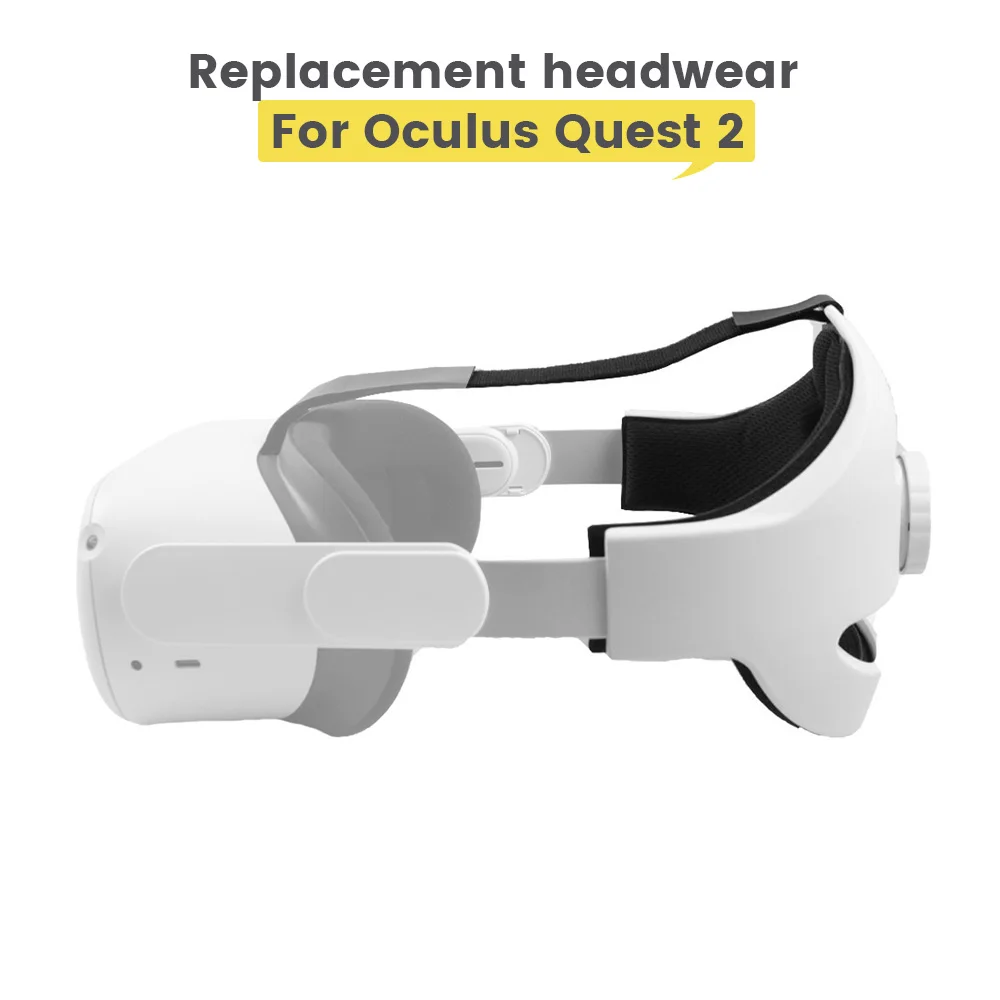 

Oculus Quest 2VR Регулируемая удобная гарнитура для Oculus Quest 2 потостойкая повязка на голову доступ к виртуальной реальности Acces виртуальной реально...