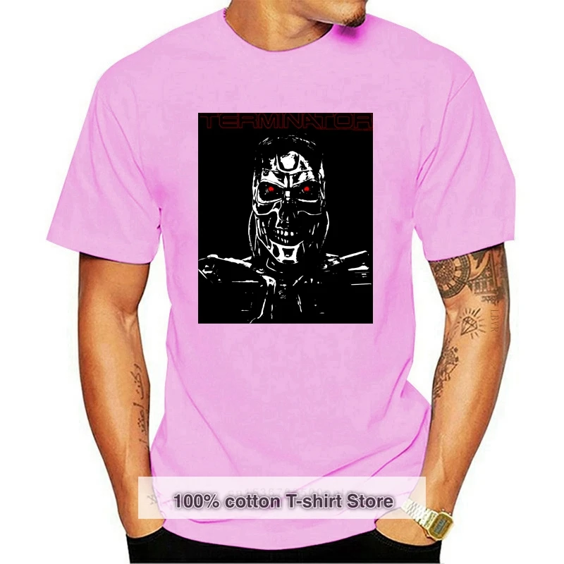 

Terminator Uomo T-Shirt Manica Corta Nero Second Termine