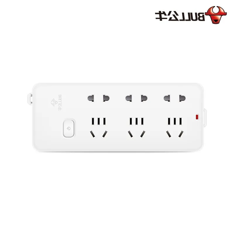 

Wireless socket row with switch home 2/3/4/5/6/8 jack