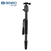benro c2282tv2 tripod carbon fiber tripods flexible monopod for camera with v2 ball head max loading 18kg dhl free shipping