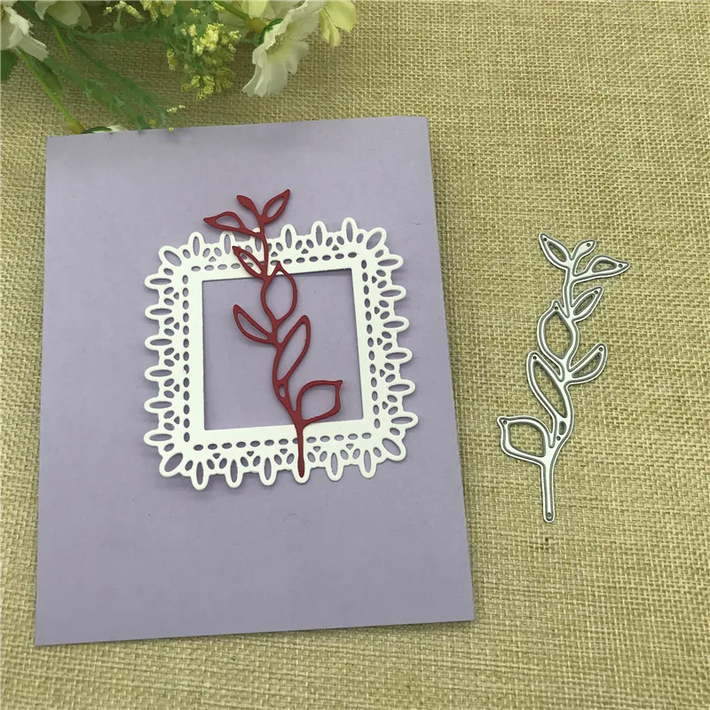 

Leaf strip Metal Cutting Dies Stencils For Card Making Decorative Embossing Suit Paper Cards Stamp