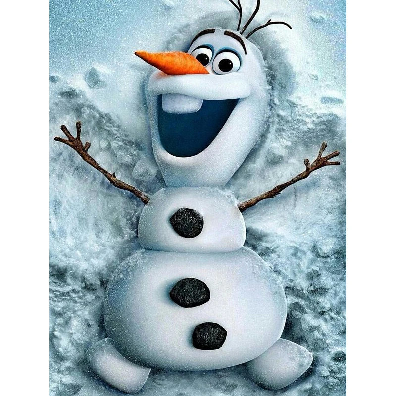 

New Full Square/Round Drill 5D DIY Diamond Painting "Cartoon snowman" 3D Embroidery Cross Stitch 5D Rhinestone Home Decor Gift