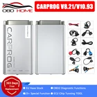 Автомобильный Диагностический Инструмент Carprog V8.21, инструмент для тюнинга и ремонта чипов ECU с keygen, с 21 адаптером, Iprog Pro V85 IMMO OBD2