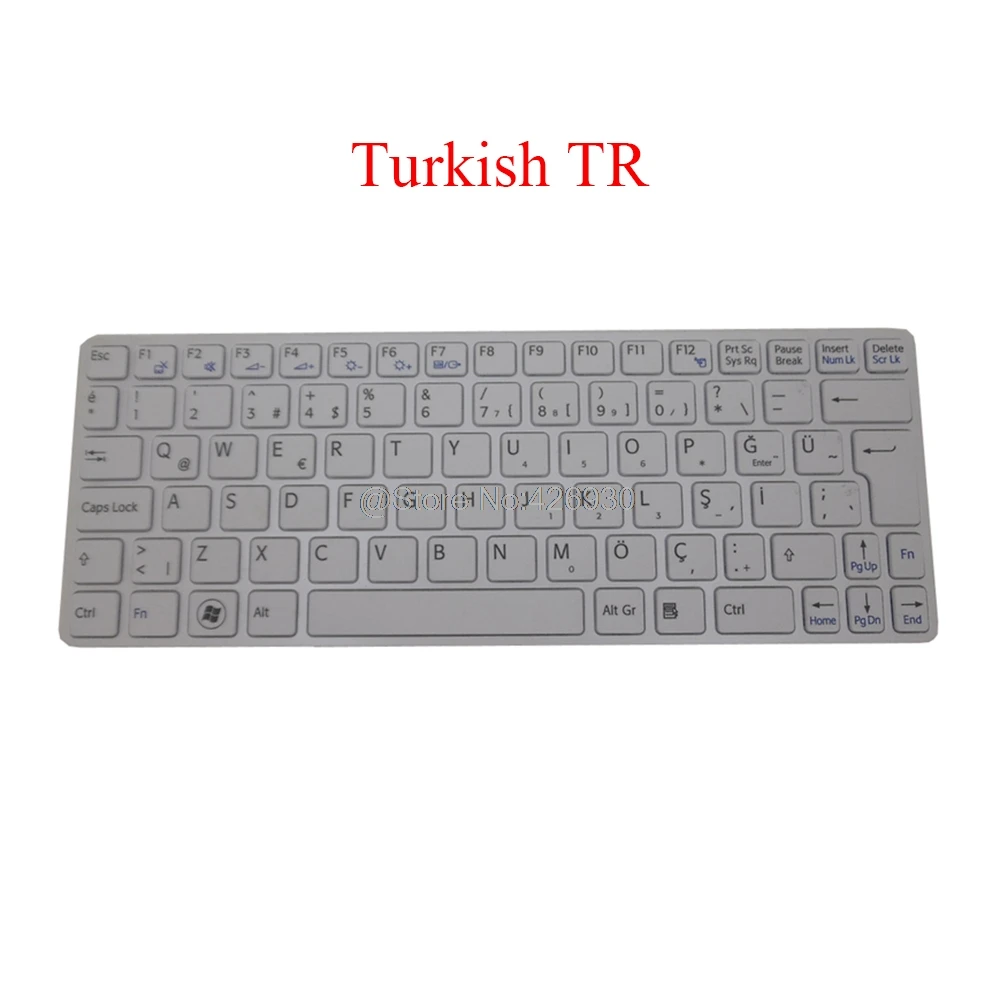 

TR Keyboard For SONY For VAIO SVE11 SVE111 SVE1111M1E SVE1111M1R SVE1112M1E SVE1112M1R SVE1113M1E SVE1113M1R 149103611TR Turkish