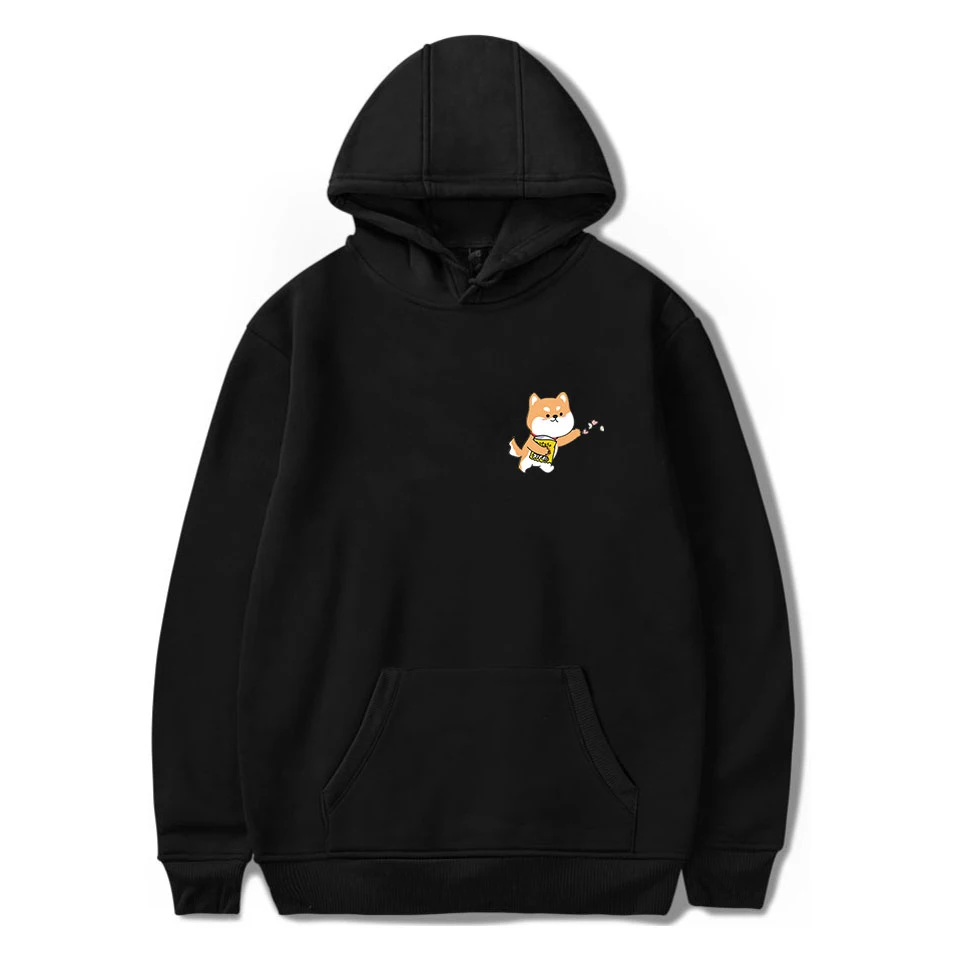 Модные толстовки с изображением животных корги мужские и женские свитшоты