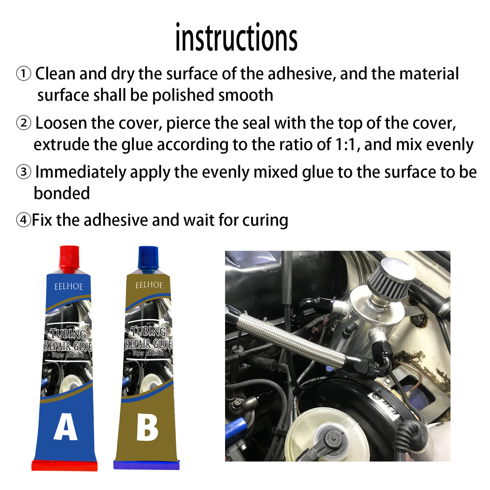 1 шт. металлическая ремонтная паста термостойкий холодный сварочный клей