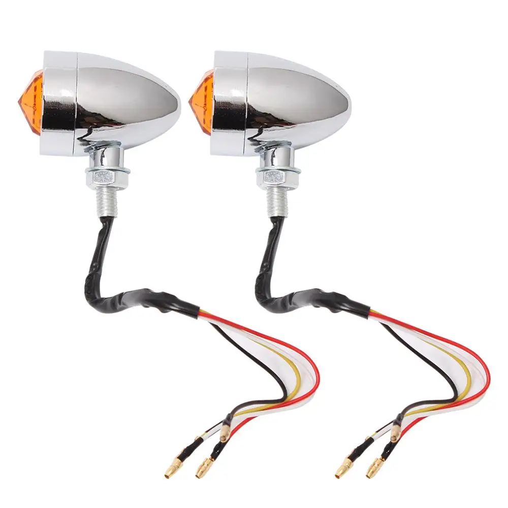 Универсасветильник поворотный сигнал для мотоцикла кафе Racer световая пуля s