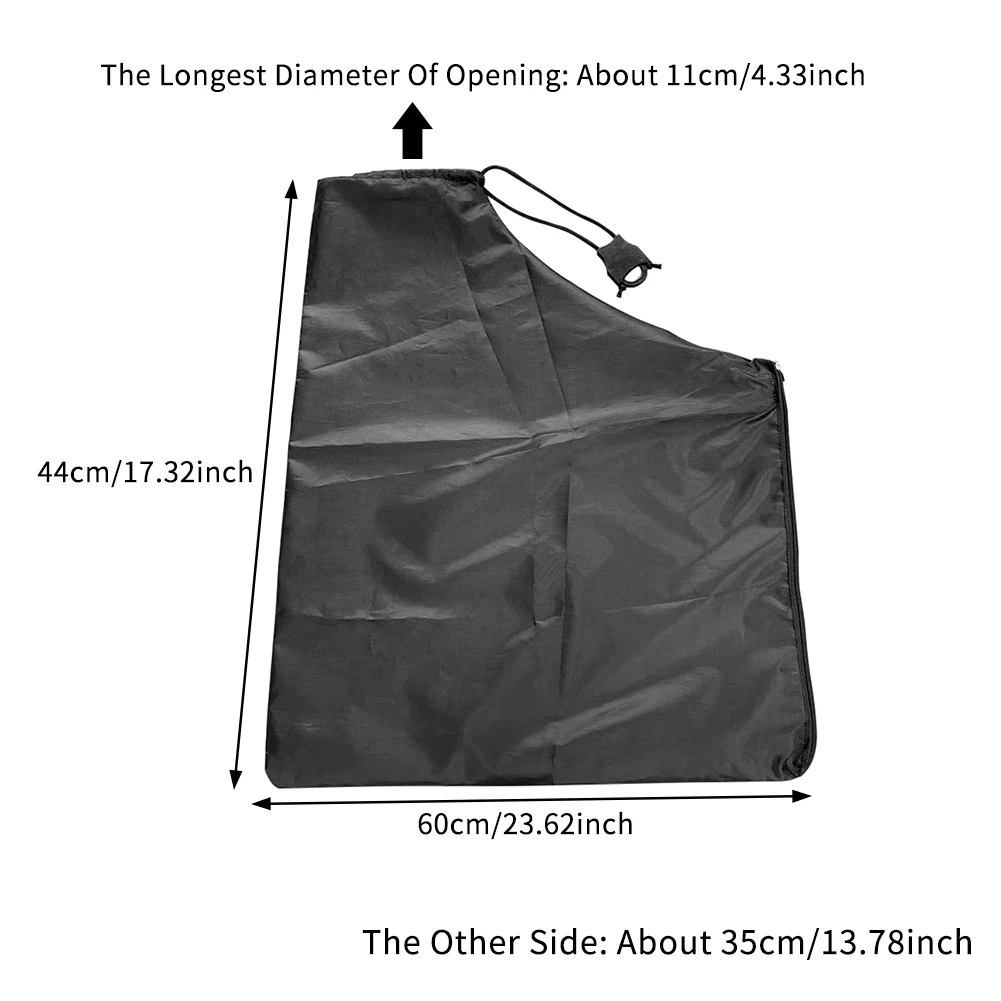 

Leaf Blower Bag Zipper Storage Fallen leaves Vacuum Bag Garden Yard Lawn Shredder Durable Cleaner Storage Garden Tool For 2595