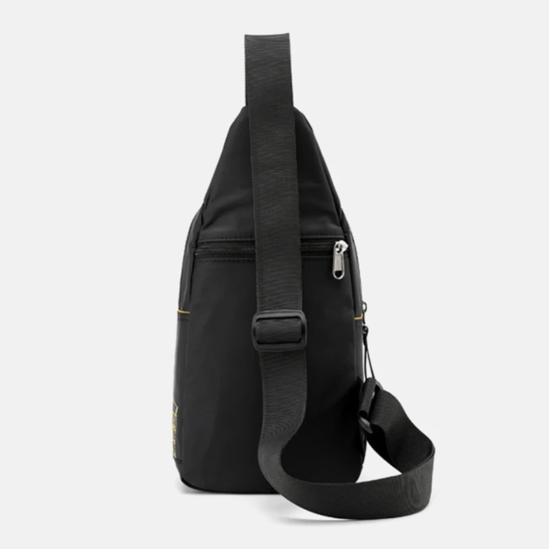 

Men Single Backpack Rucksack Knapsack Daypack Multi-Functional Male Bag Fashion High Quality Nylon Chest Shoulder Bags
