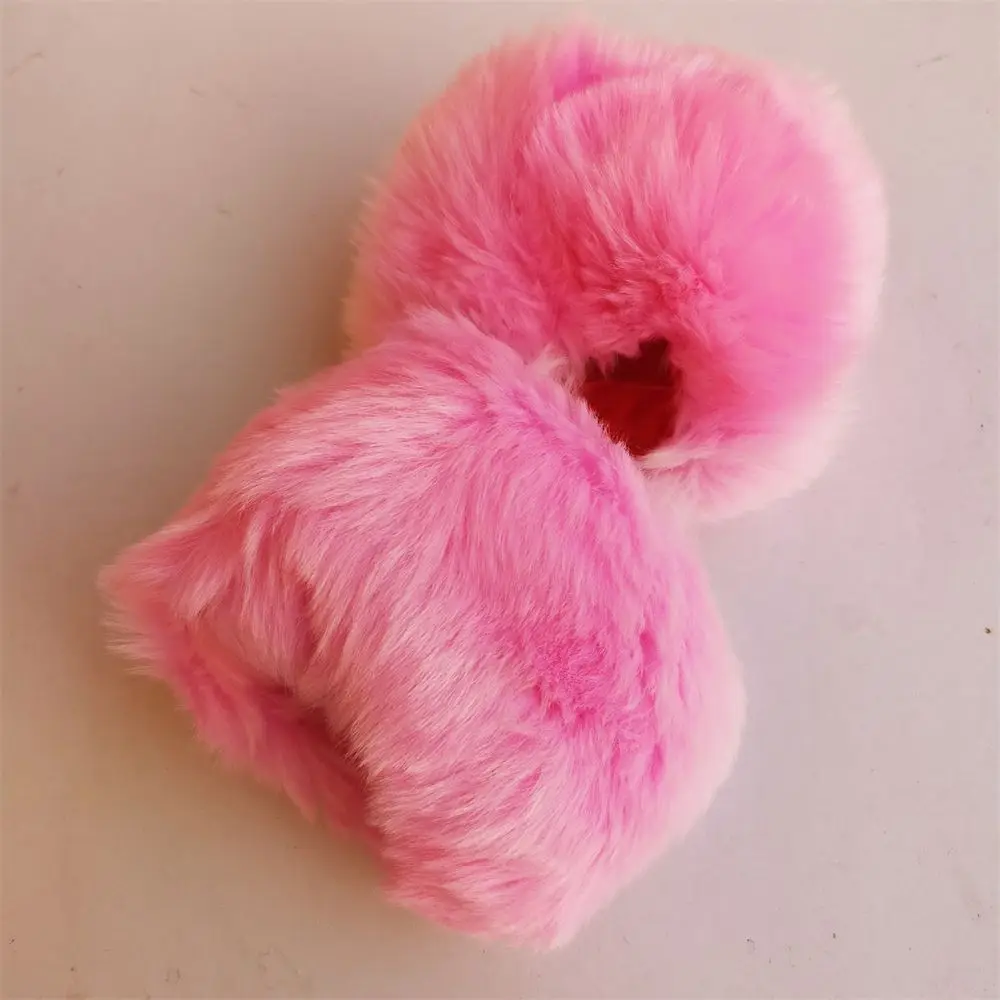 Clothing Accessories for Wool Coat & Jackets Furry Wrist Cuff Warm Furry Wristbands Arm Warmer Faux Fur Wrist Cuffs