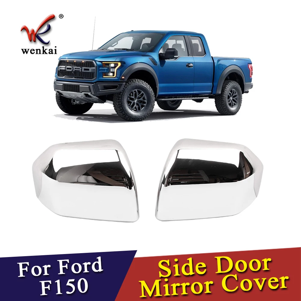 ABS Chrome Side Door Mirror Cover For Ford F150 2015-2019 Rearview Auto Accessories | Автомобили и мотоциклы