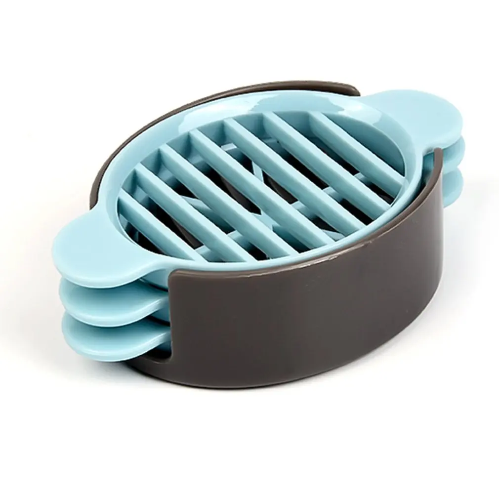 

Three-in-one Egg Cutter ABS Plastic Fruit And Vegetable Cutter Multifunctional Kitchen Utensils Egg Slicer Egg Cutting Tools