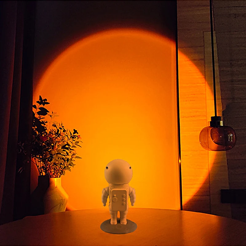 

Астронавт, закат, свет, закат, космос, робот, светильник, подарок, атмосфера заката, свет, спальня, комната, фотография, светильник