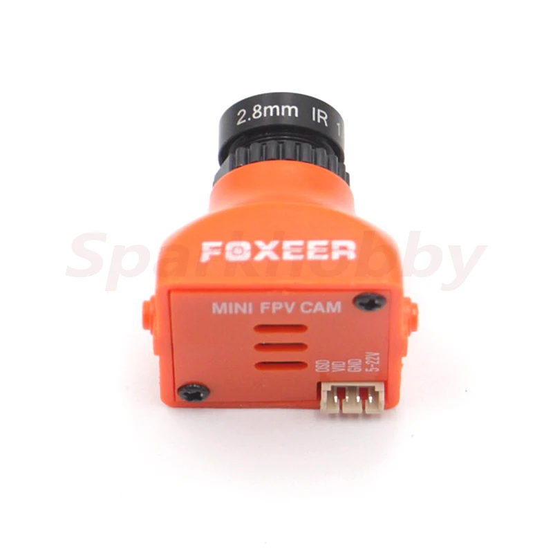 foxeer hs1177 xat600m 600tvl ccd 28 мм объектив ir mini fpv камера pa