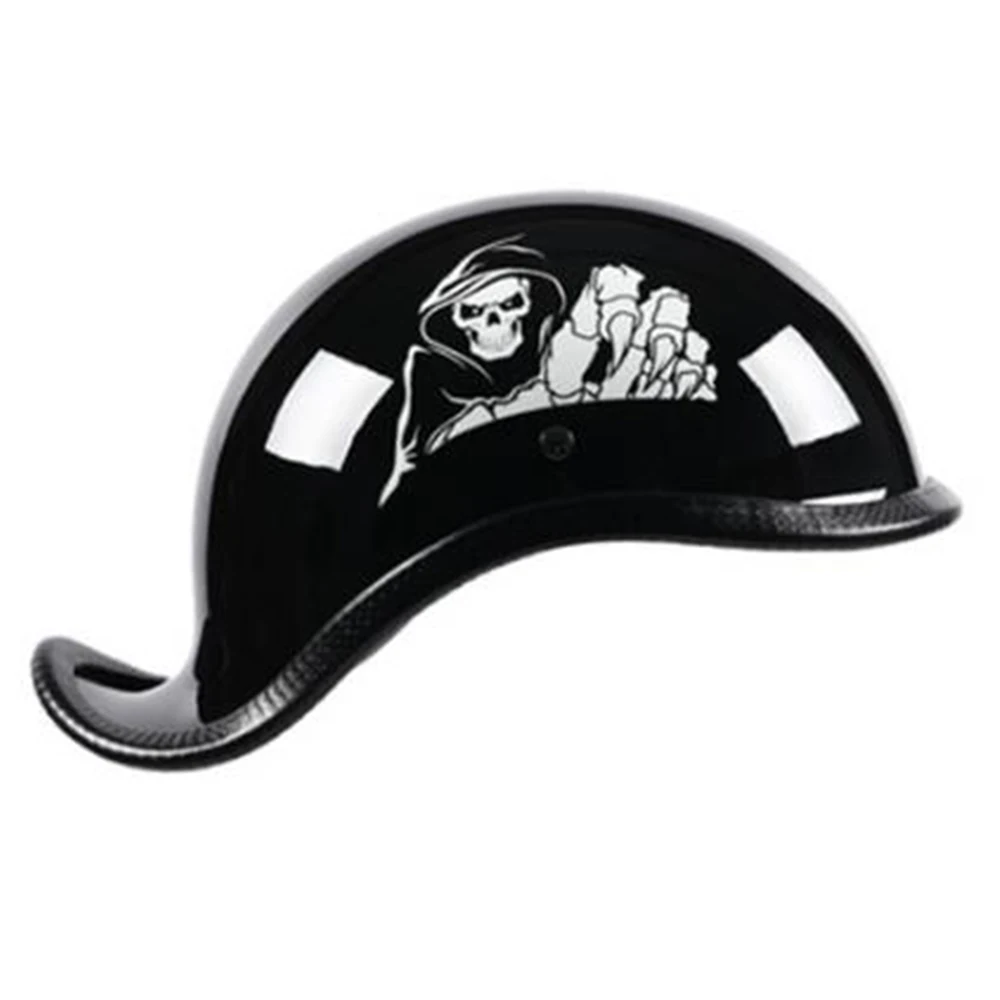 

Motorcycle Half Helmet E-bike Half Cover Men And Women Four Seasons Motorcycle Riding Carbon Fiber Helmet For Harley