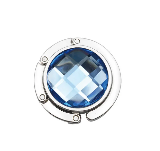 Ganchos m&aacute;gicos de aleaci&oacute;n de cristal de 100 piezas, percha para bolso de mano port&aacute;til plegable, estante de almacenamiento para decoraci&oacute;n del hogar, colgador de bolsa de escritorio m&uacute;ltiple-3