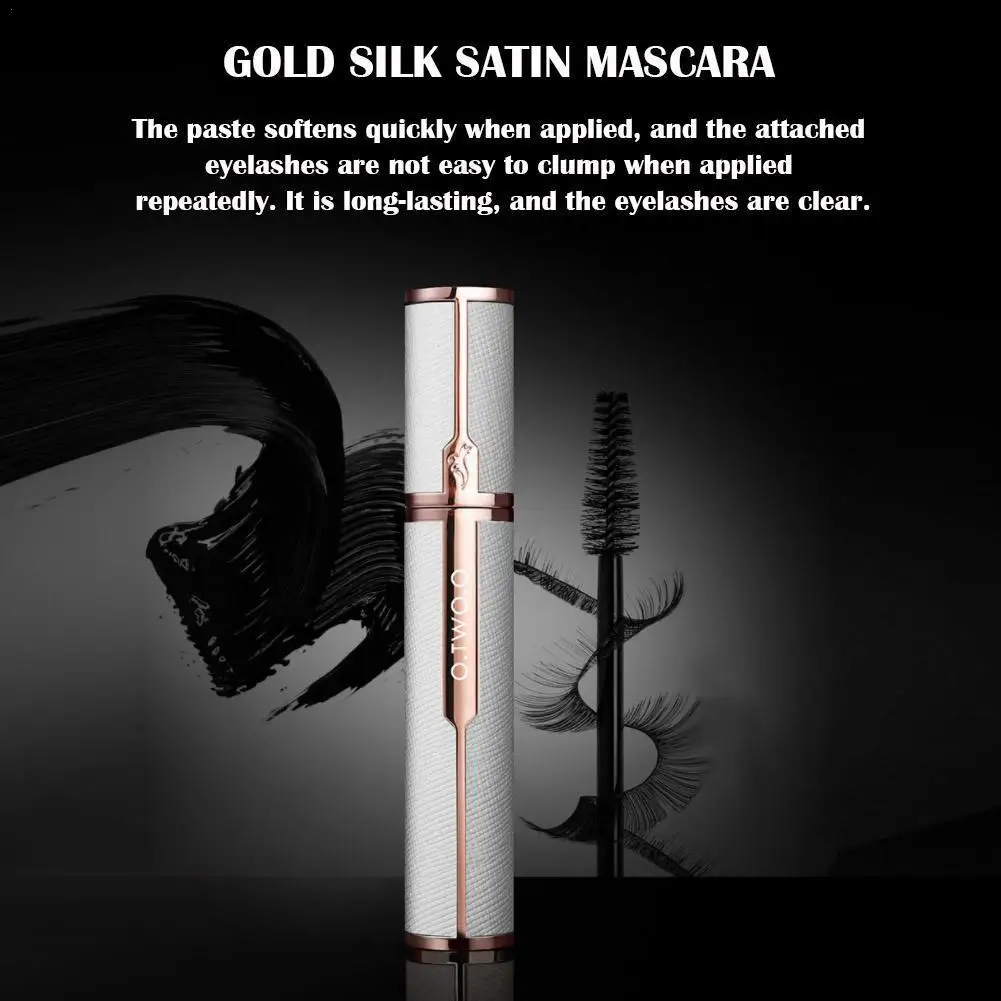 

4d Mascara Waterproof Nourish Eyelash Extension Silk Lengthening Lashes Volume Mascara Curling Thick Fiber Makeup Z6B0
