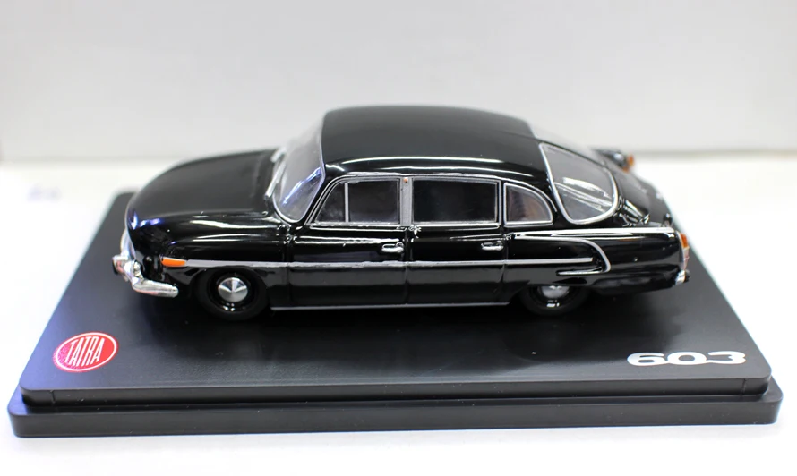 Abrex масштаб 1:43 модель автомобиля 1969 Tatra 603 черный отлитый под давлением Matel для