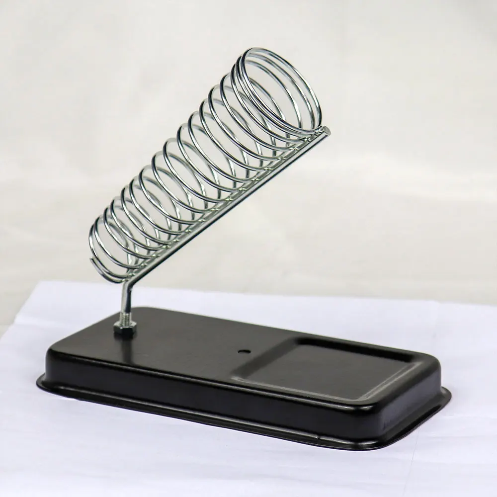 Электрический паяльник подставка держатель с сварочной чистящей губкой коврик