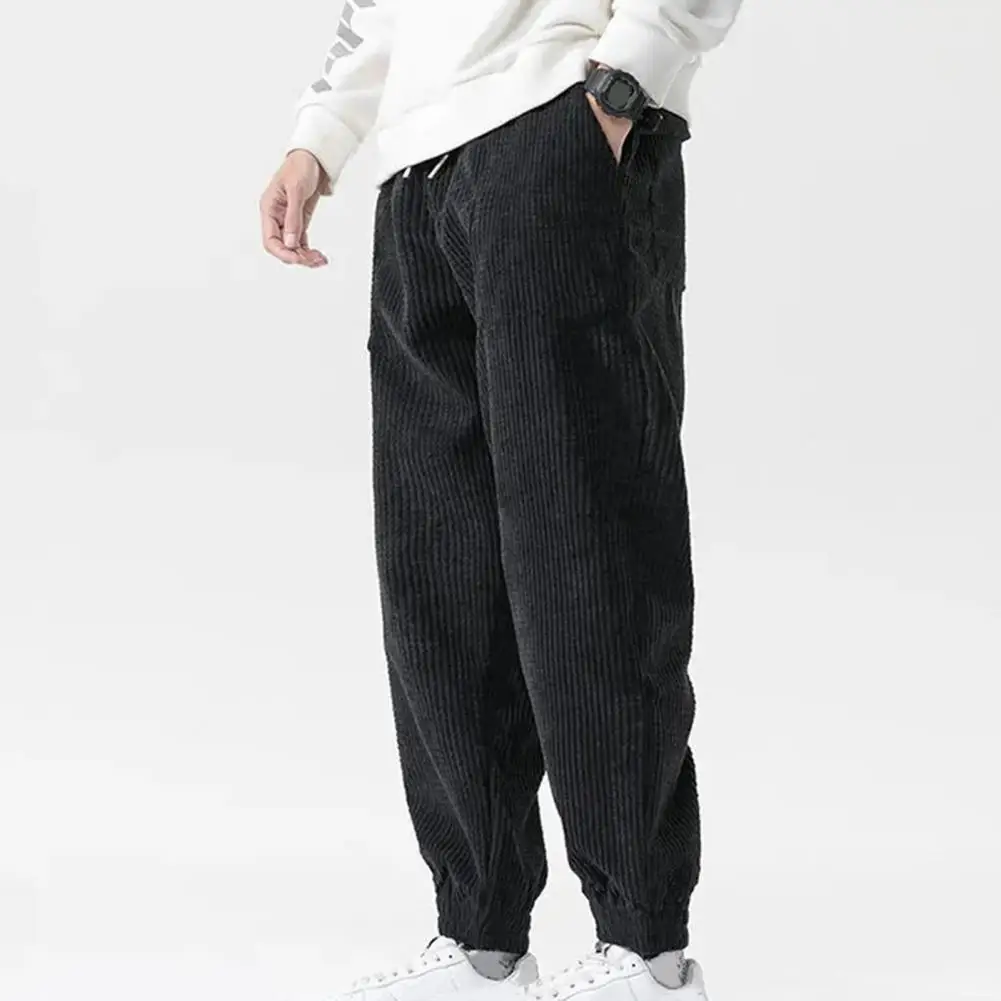

Soft Great Thermal Corduroy Men Trousers Loose Trousers Plush for Work