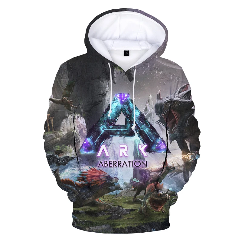 

ARK Genesis Season Pass Hoodies Children Hoodies Men/women Cool O-neck Oversize Sweatshirts Anime Kids Clothes Cartoon Pullover