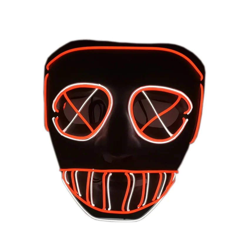

LED Glowing Mask Scary Halloween Mask Cosplay Glowing Mask Costume in the Dark for Halloween costume masquerade party carnival