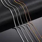 Цепочка-змейка из нержавеющей стали, 0,91,21,5 мм, 1 шт.