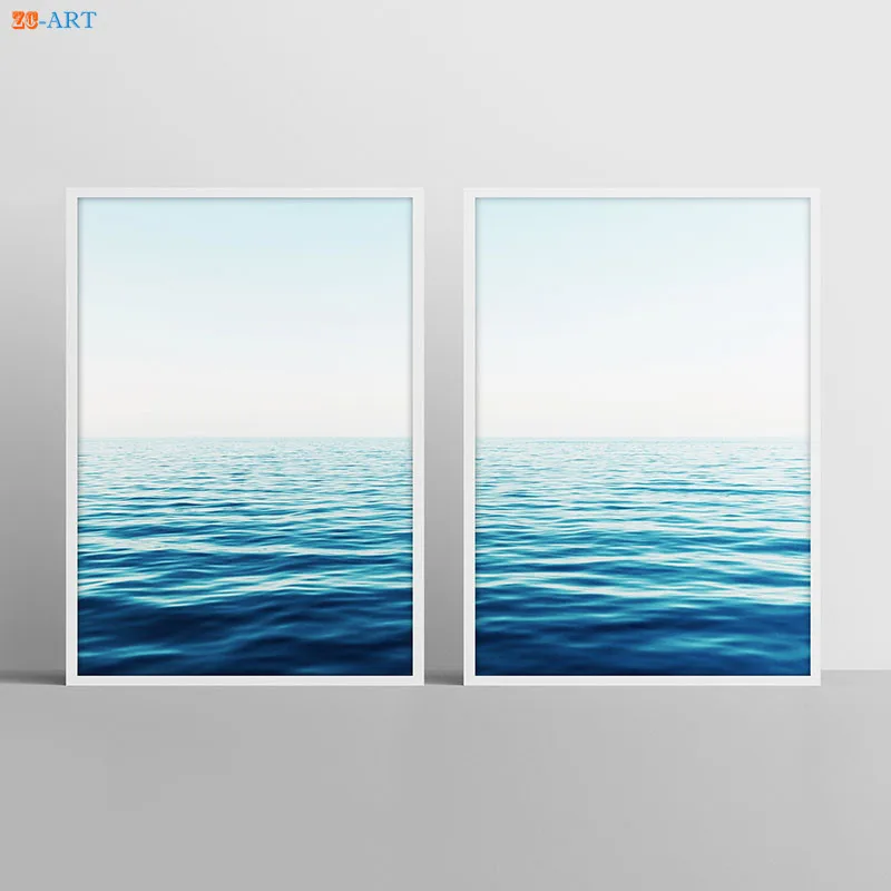 Настенная картина с изображением берега пляжа плакат морскими волнами