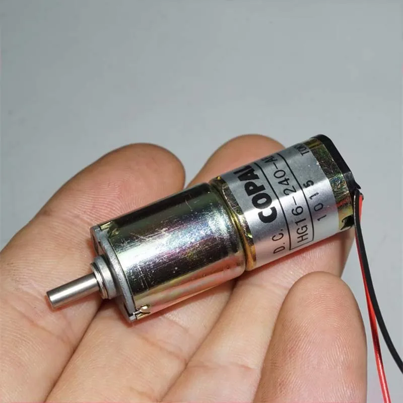 Японский COPAL HG16 миниатюрный 16 мм планетарный мотор-редуктор постоянного тока 6 в/12