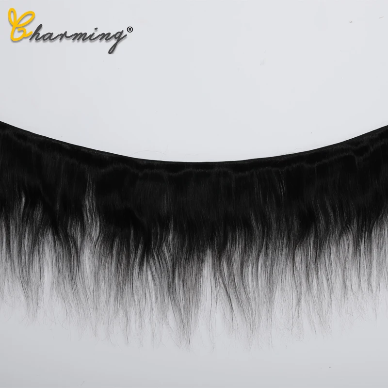 Очаровательные человеческие волосы в бразильском стиле натуральный цвет