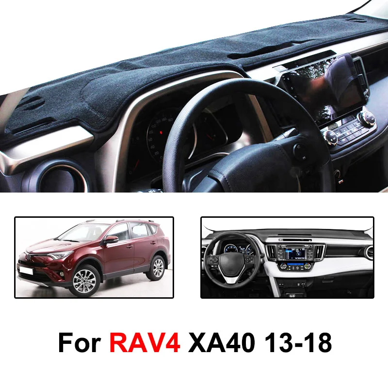 Крышка приборной панели Xukey Dash коврик Dashmat для Toyota RAV4 2013 2018 крышка солнцезащитный