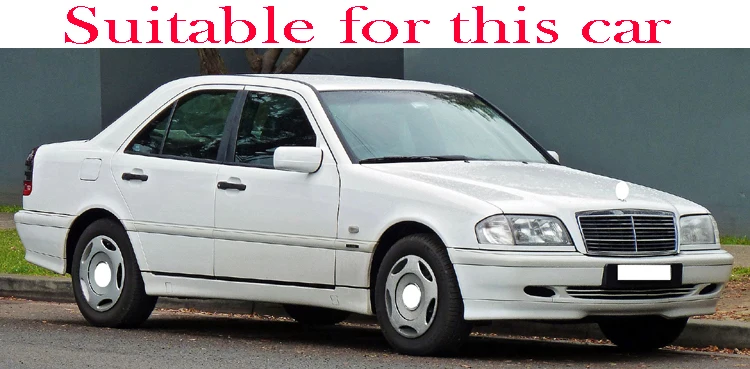 Для Mercedes Benz W202 Пластик внешний козырек Vent Оттенки окна Защита от солнца Дождь