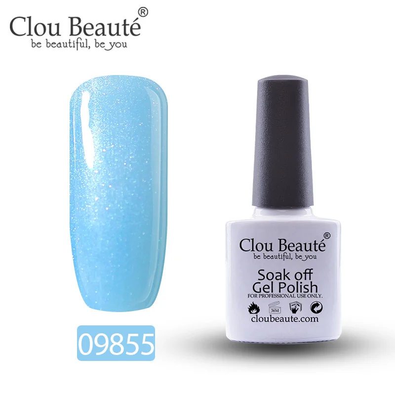 09855 Гель-лак для ногтей Clou Beaute 79 цветов полуперманентный замачивающийся лак для ногтей маникюрный УФ СВЕТОДИОДНЫЙ Цветной Гель-лак 10 мл серия Nude - Цвет: 09855