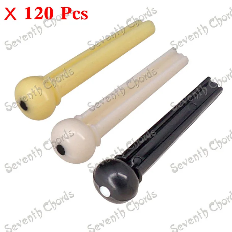 Штифты для гитары пластиковые 3 цвета 120 шт. | Спорт и развлечения