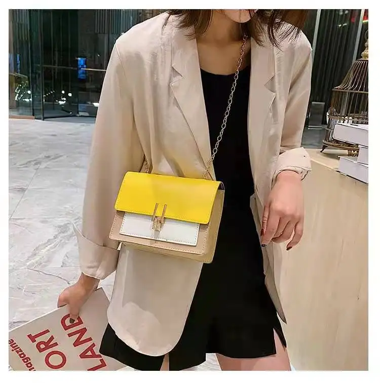 

New Small Flap Crossbody Bags for Women 2021 Summer PU Leather Shoulder Messenger Bag for Girl Handbag Bolsas