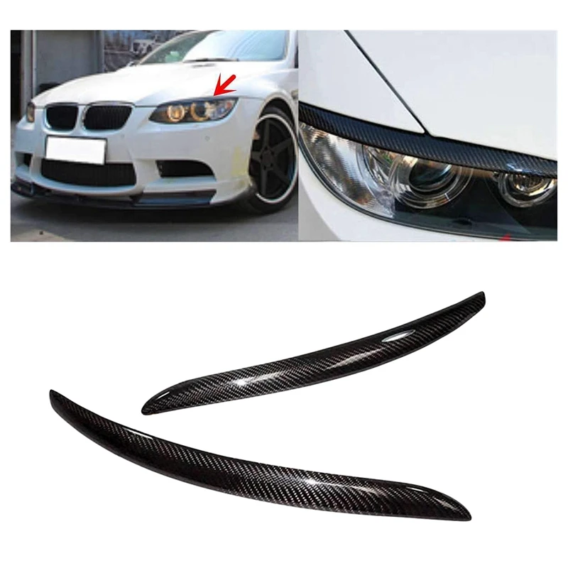 Крышка для бровей BMW 2006 2012 E92 / E93 3 серии из углеродного волокна|Гоночные решетки| |